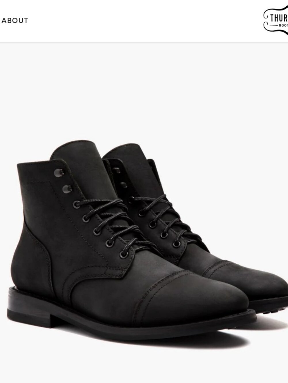 Thursday Boot Company Men's Captain Boots - Matte Black - Size 12